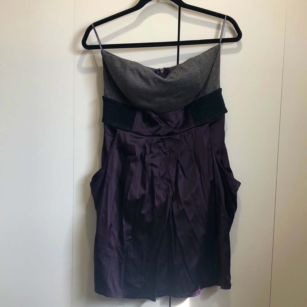 Strapless dress